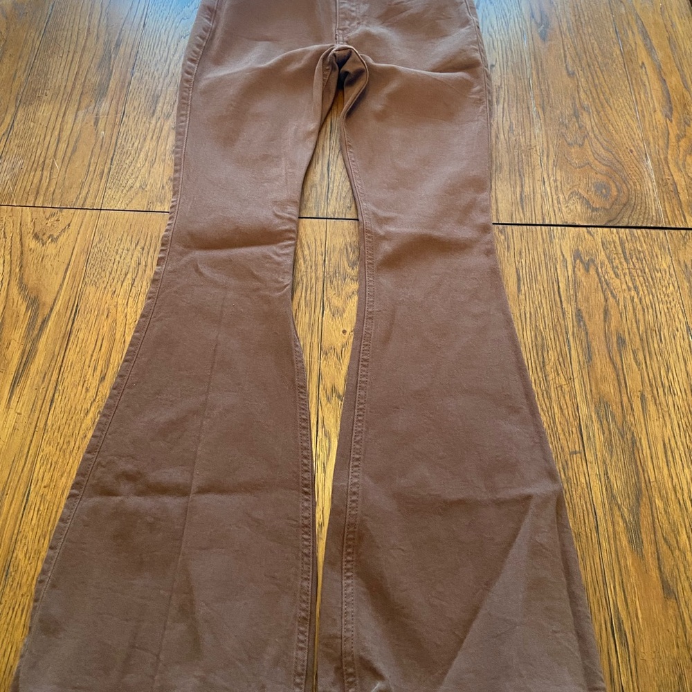 Hollister Vintage Flare Pants in Brown